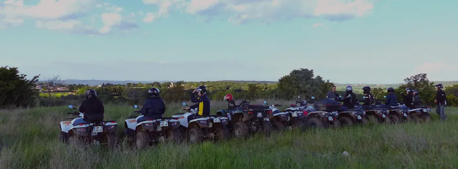 weekend quad en groupe